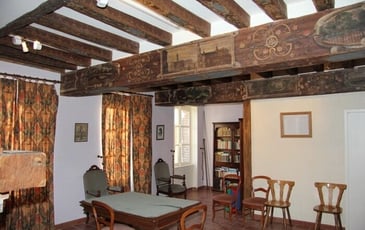 Poutres de l'ancien presbytère