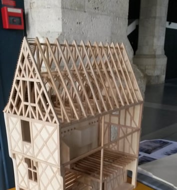 Visite libre de l'exposition “Maisons en pan de bois”