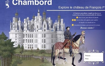 Livret-jeu jeune public en famille : explore le château au temps de François Iᵉʳ