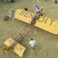 Réplique de l'avion Blériot XI
