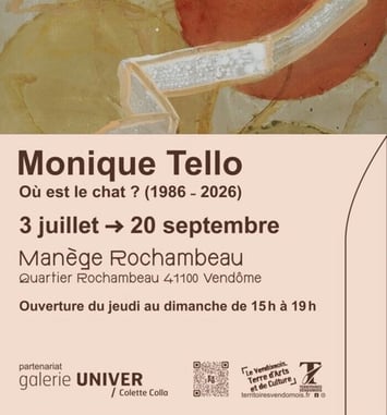 Monique Tello "Où est le chat (1986-2026)?"
