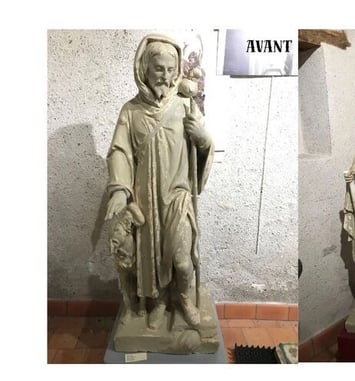 Restaurer pour transmettre : la restauration de sculptures de Pierre Loison