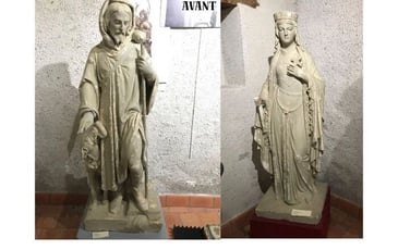 Restaurer pour transmettre : la restauration de sculptures de Pierre Loison
