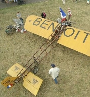 Réplique de l'avion Blériot XI