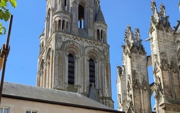 Visite du clocher de l'abbaye de Vendôme
