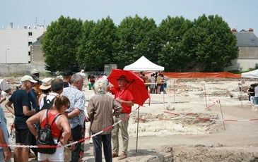Fouilles archéologiques Inrap à Saint-Laurent-Nouan