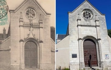 Le Temple à travers l'objectif