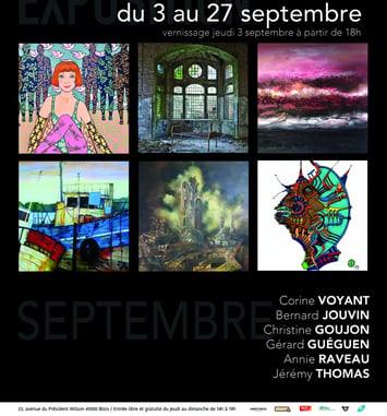Septembre à la Galerie d’Art Wilson