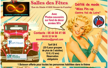 Soirée Vintage années 50’s à Nouan