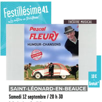 « Rires avant tout », spectacle Music-hall avec Pascal Fleury