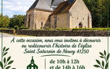 Portes ouvertes Église Saint-Saturnin Neuvy