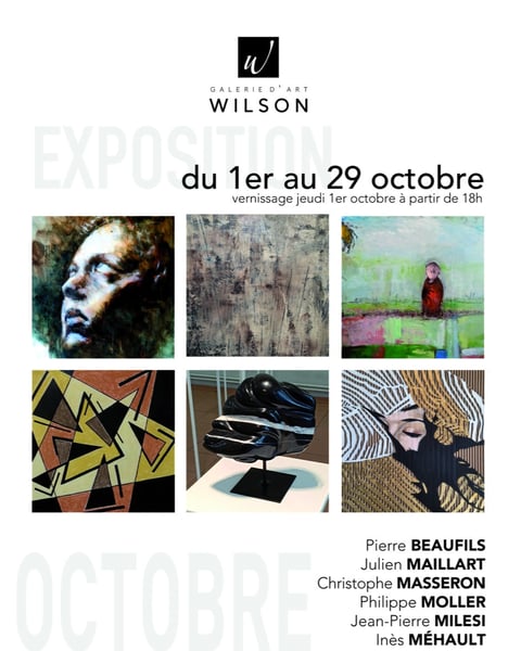 Six regards croisés, en octobre, à la Galerie Wilson